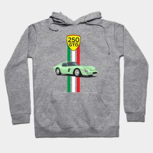 The supercar 250 gto racing green light Hoodie